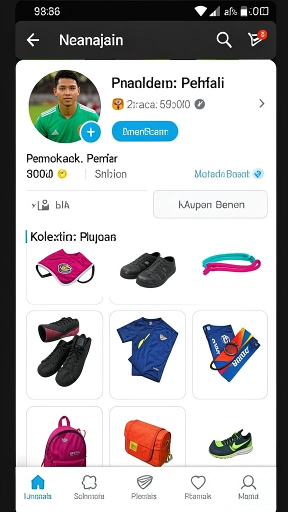 bromo77 - Tampilan antarmuka pengguna yang menarik dan intuitif.