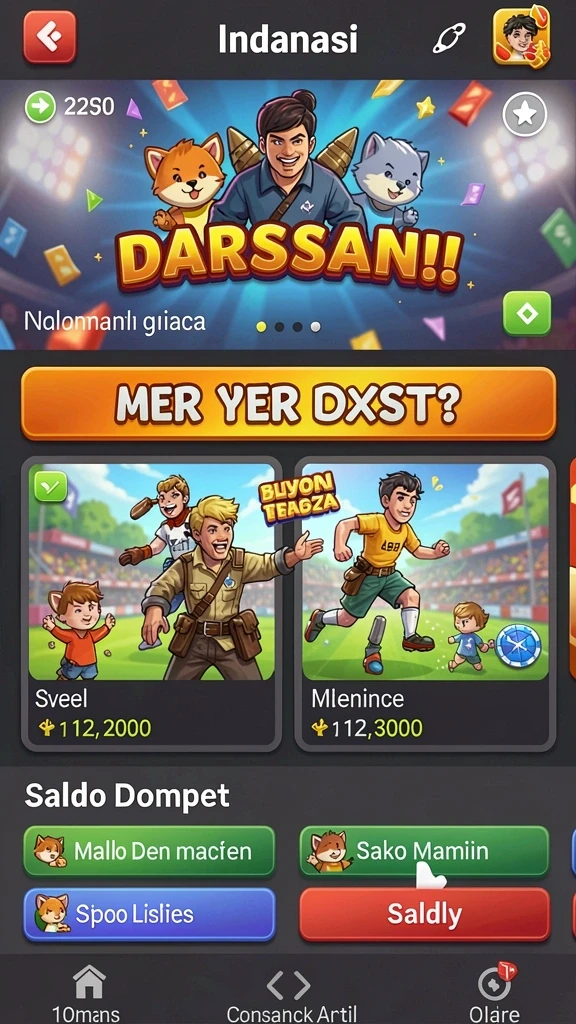 dmd999 - Tangkapan layar menampilkan mode multiplayer dengan teman.