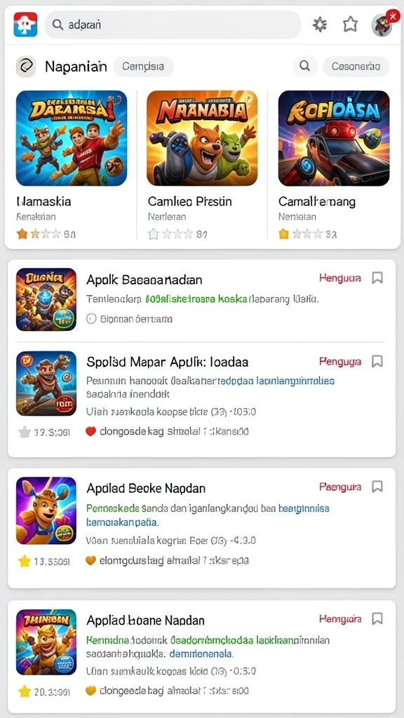 vt38 - Screenshot menunjukkan berbagai item yang tersedia untuk membantu pemain dalam permainan.
